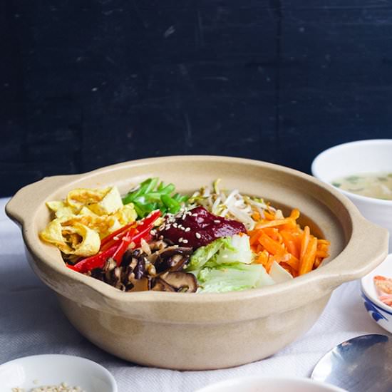 Vegetarian Bibimbap