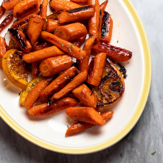 Honey Orange Carrots