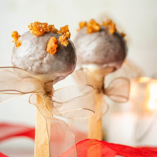 Christmas-Spiced Cake Pops
