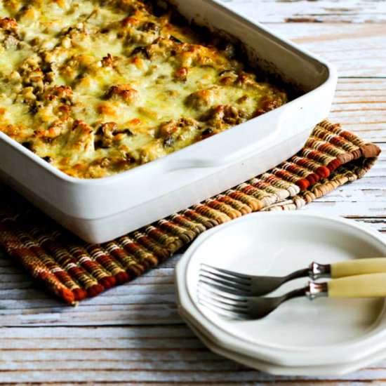 Low-Carb Turkey Casserole