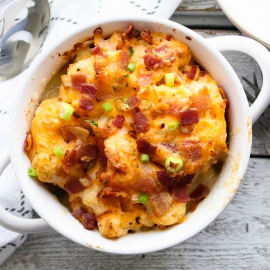 Loaded Cauliflower Casserole