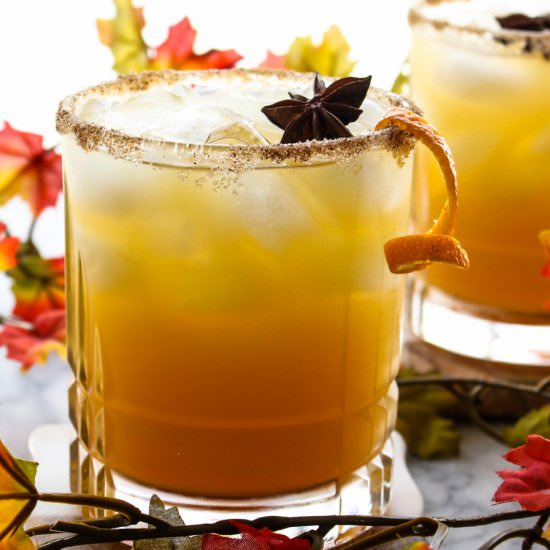 Apple Cider Margaritas