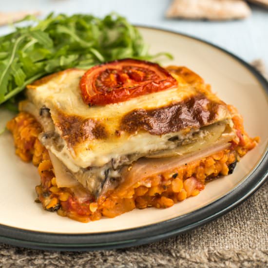 Vegetarian moussaka
