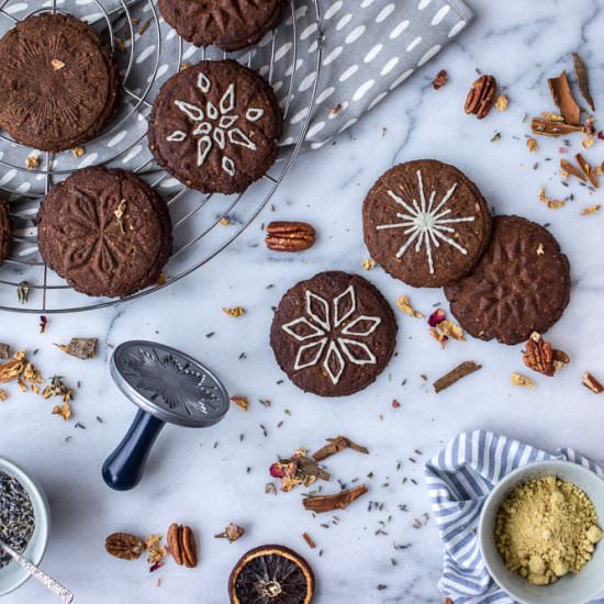 Wholesome Holiday Cookies (vegan)