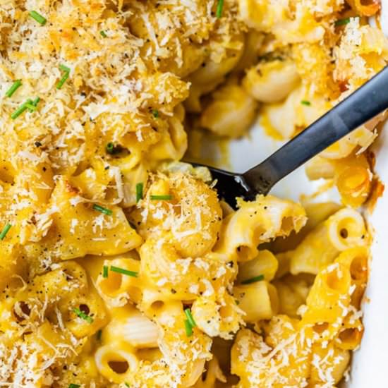 Butternut Squash Mac and Cheese