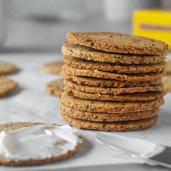 Low Carb Chia Crackers