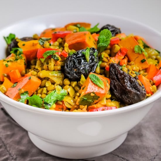 MUNG BEAN & PUMPKIN IN TURMERIC