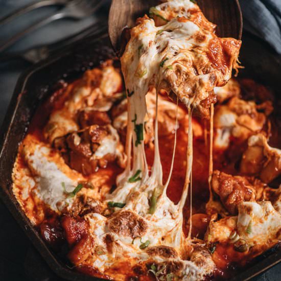 Korean Fire Chicken (Cheese Buldak)