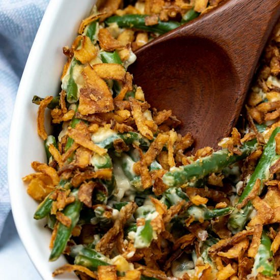 Vegan Green Bean Casserole