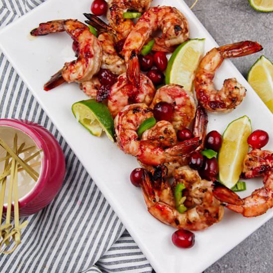 Spicy Cranberry Shrimp