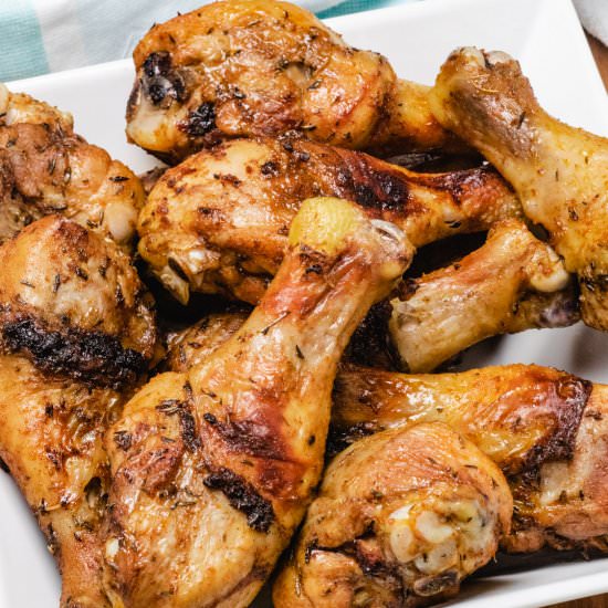 Crispy Baked Chicken Drumsticks