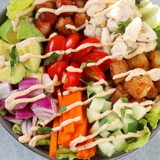 Crab Meat Cobb Salad