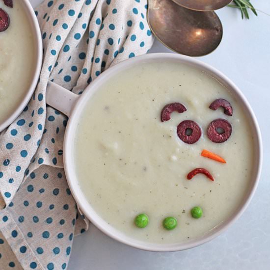 Melted snowman soup