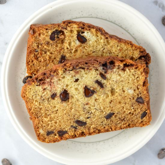 Nutella Swirl Banana Bread