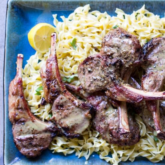 Traeger Lamb Chops