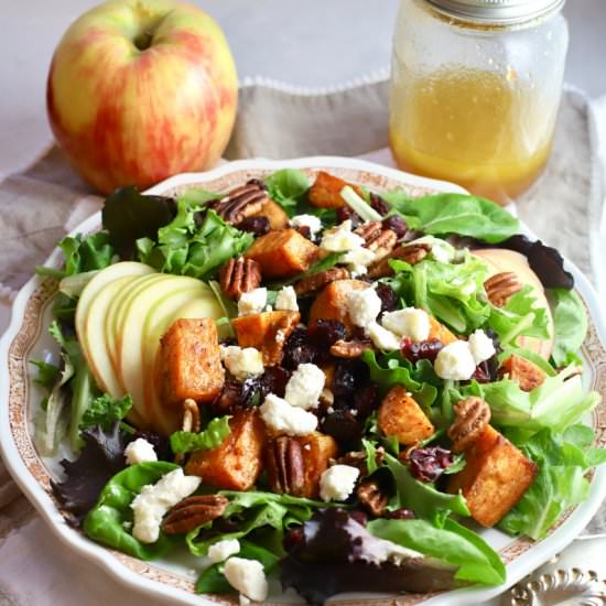 Fall Harvest Salad Sweet Potatoes