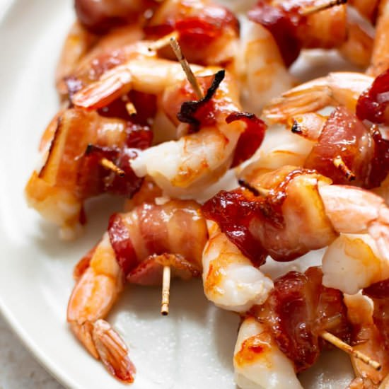 bacon wrapped shrimp