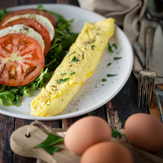 Perfect French omelette