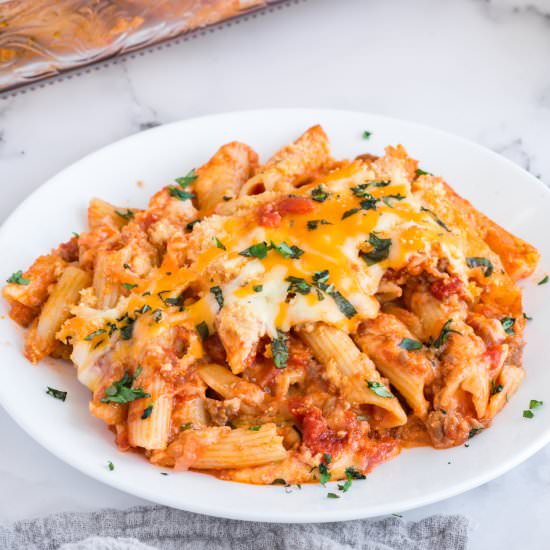 Cheesy Baked Ziti