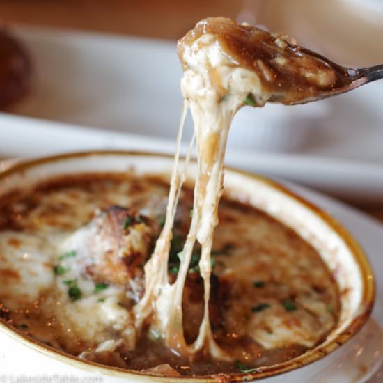 French Onion Soup with Beef Broth