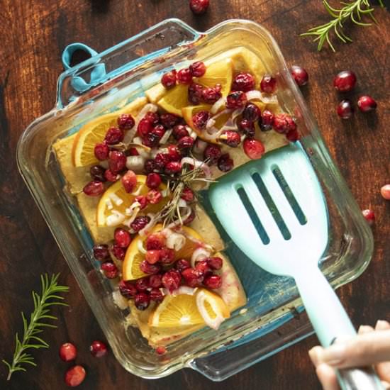 Cranberry-Orange Tofu