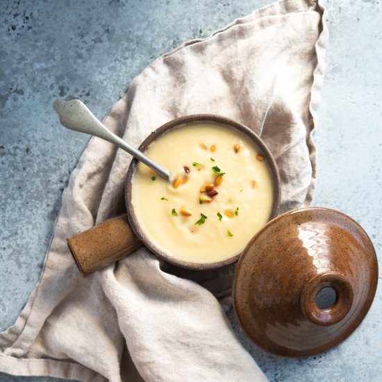 Cauliflower Leek Potage (Soup)