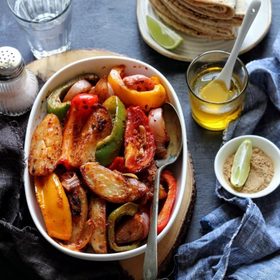 shimla mirch aloo