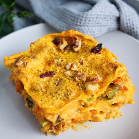 Wintery Vegan Lasagna