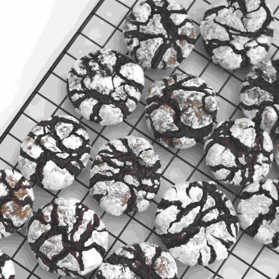 Crinkle cookies