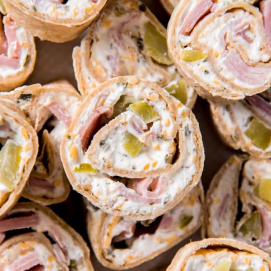 Ham and Cheese Pinwheels