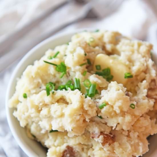 The Best Slow Cooker Mashed Potato