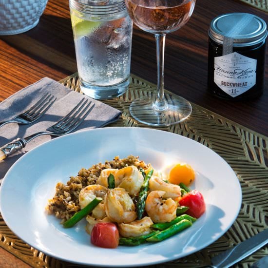 Honey Lime Shrimp
