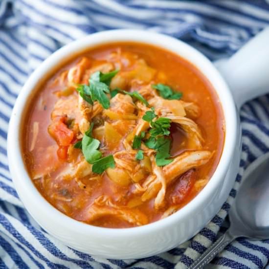 Chicken and Chick Pea Soup