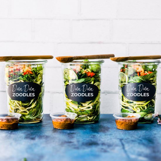 Easy Dandan Noodles Cups