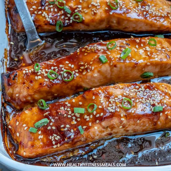 Baked Teriyaki Salmon