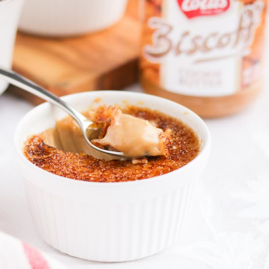 Cookie Butter Crème Brûlée