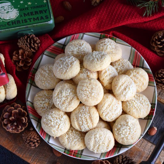 Almond Ricotta Cookies