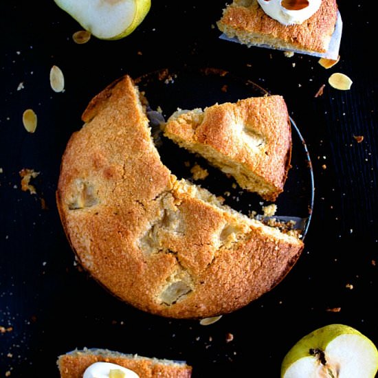 French Pear Cake