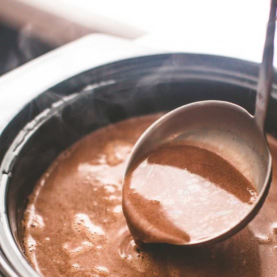 Slow Cooker Hot Chocolate