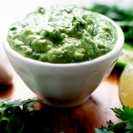 Creamy Green Sauce