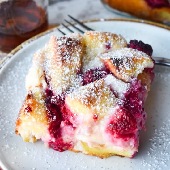Berry Cheesecake French Toast Bake
