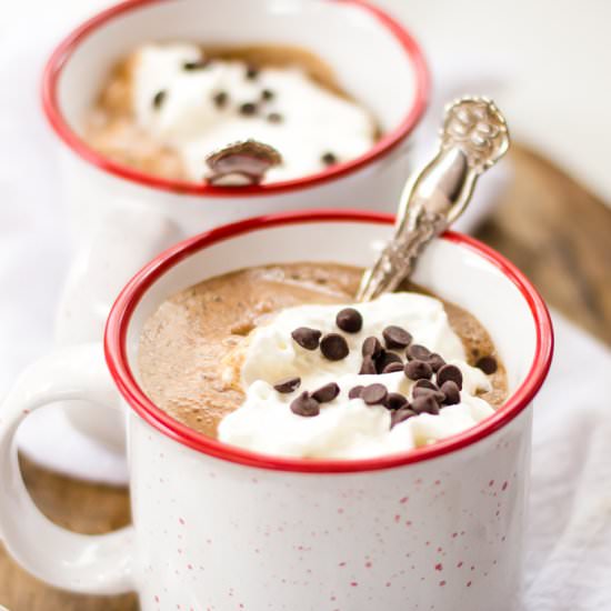 Healthy Hot Chocolate (+ veggies)