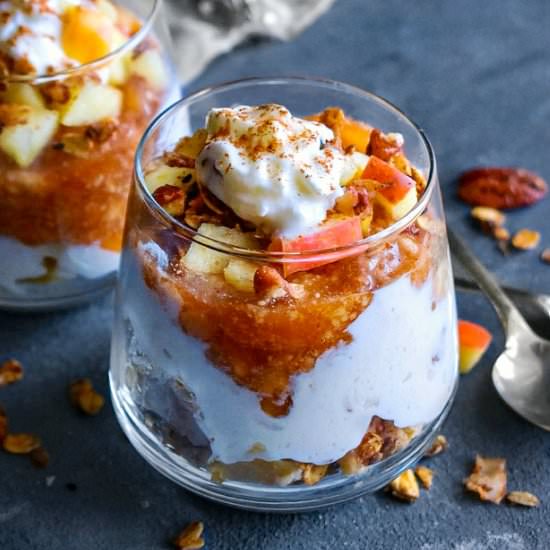 Leftover Healthy Apple Pie Parfait