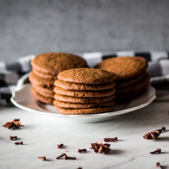 Gluten Free Gingersnap Cookies