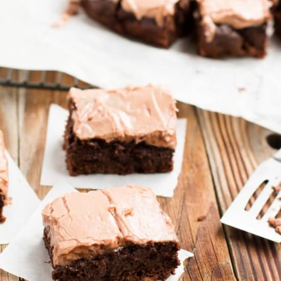 Easy Chocolate Banana Cake