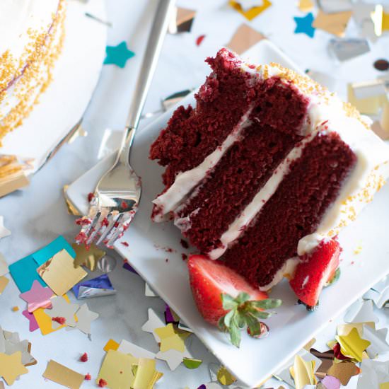 Classic Red Velvet Cake