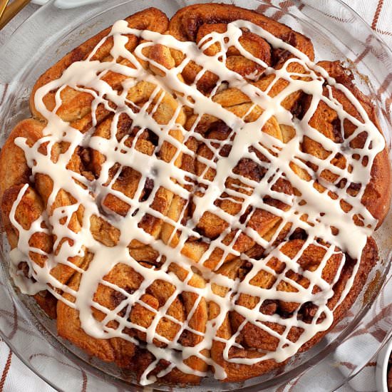 Vegan Maple Pecan Cinnamon Rolls