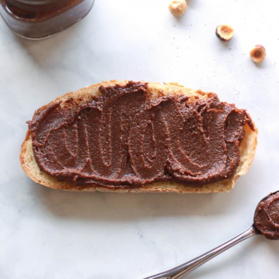 Healthy Vegan Nutella