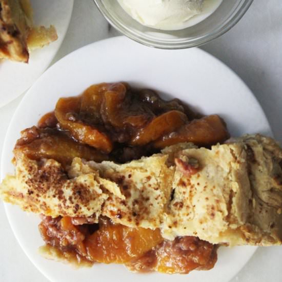 Peach Melba Pie