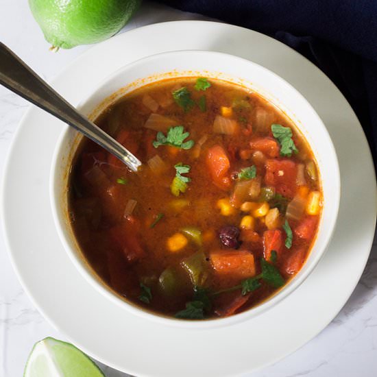 Instant Pot Black Bean Soup